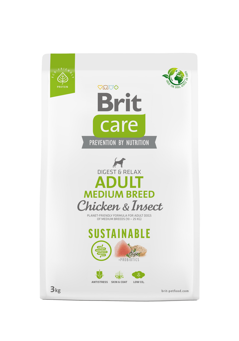 Brit Care Adult Medium Breed Chicken & Insect 3 Kg