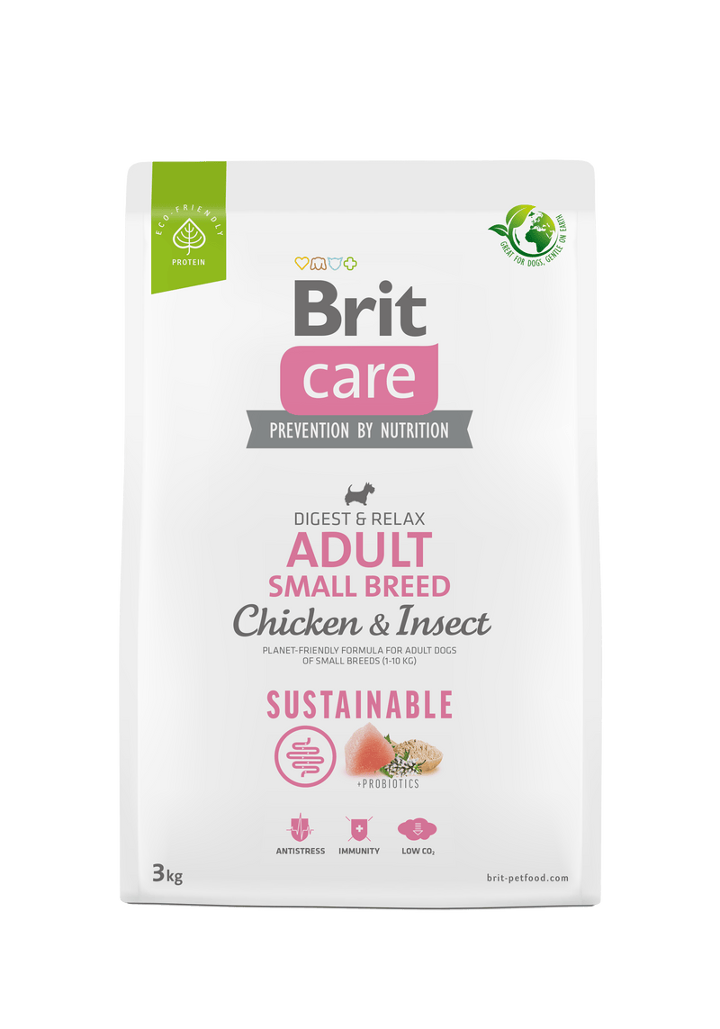 Brit Care Adult Small Breed Chicken & Insect 3 Kg