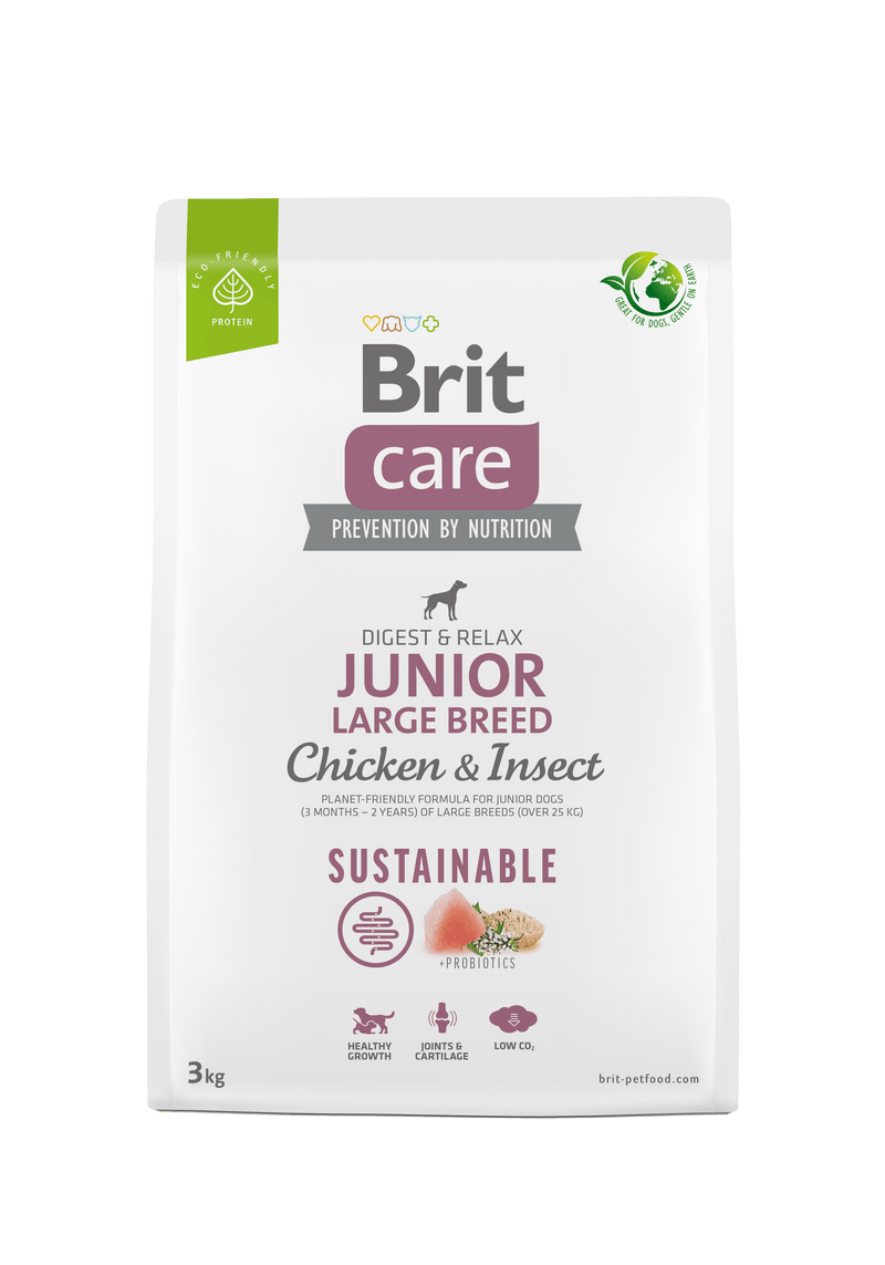 Brit Care Junior Large Breed Chicken & Insect 3 Kg