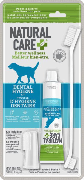 Cepillo de dientes para perros Natural Care 'Kit Pasta + Cepillo'
