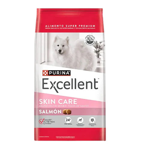 PURINA Excellent Adulto Todas Las Razas Skin Care Salmon 12 Kg