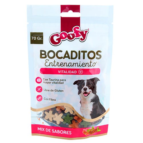 Goofy 'Snack para perros' Bocaditos de entrenamiento Mix de sabores 70 g