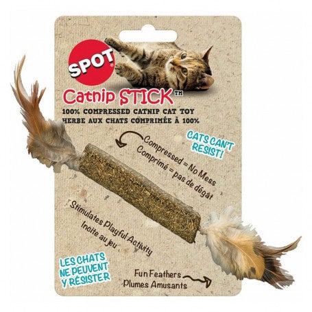 Spot Catnip Toy Catnip Stick con plumas