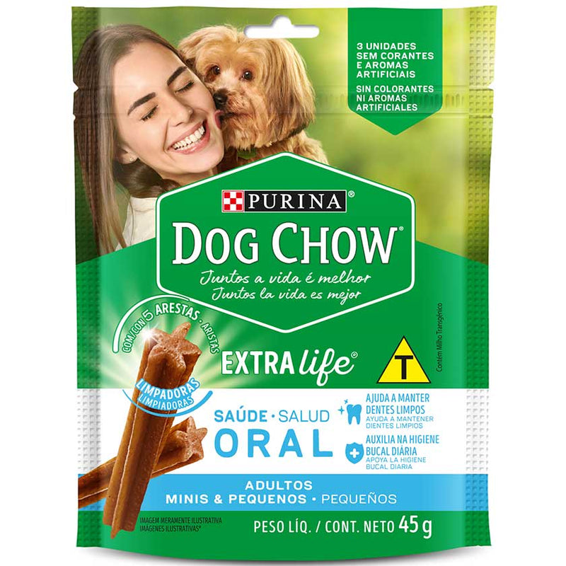 DOG CHOW SALUD ORAL Perros MIni y Pequeños 45 g