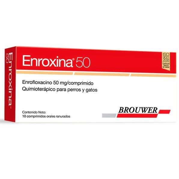 Enroxina 50 mg Comprimidos