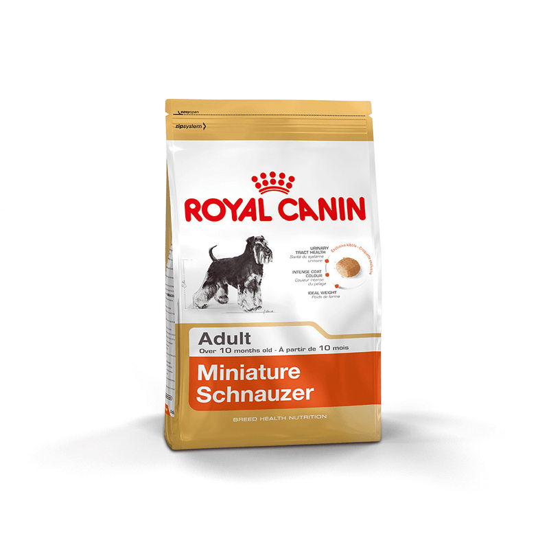 Royal Canin Miniature Schnauzer - Clínica Veterinaria Chicureo