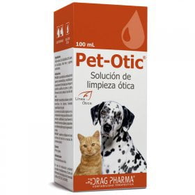 Pet-Otic 100 ml Solución de limpieza ótica