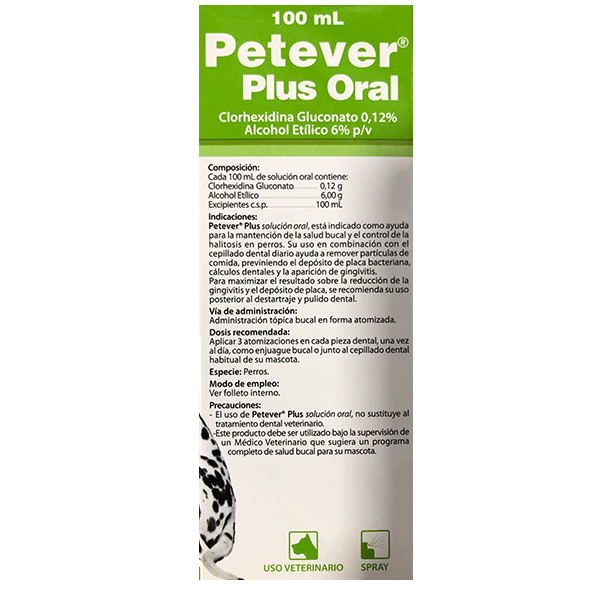 Petever Plus Oral Spray 100 ml