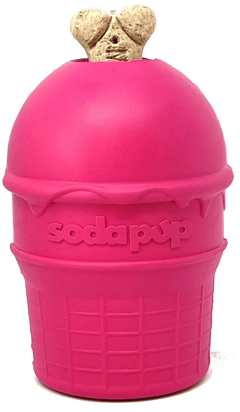 SodaPup Ice Cream Cone Dispenser Large Rosado